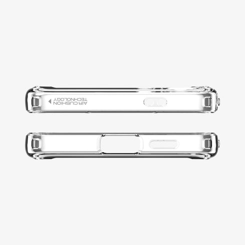 ACS07294 - Galaxy S24 Ultra Case Ultra Hybrid Zero One in Zero One White showing the back